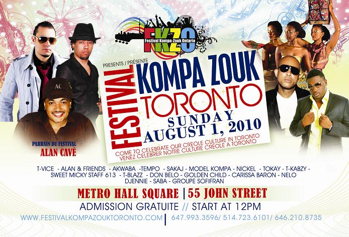 Festival Kompa Zouk Toronto Saba Rumbi African Dance Jaivah Nouvel Expose