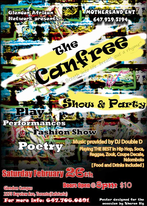 canfree saba dance african seneca glendon toronto jaivah nouvel expose rumbi